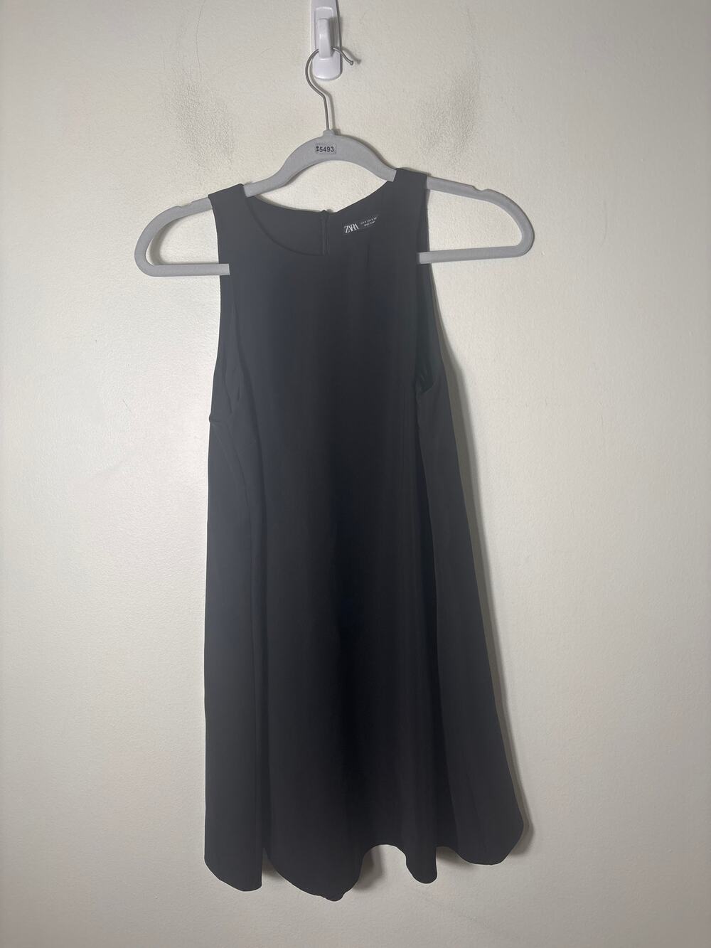 Zara Black Sleeveless Mini Romper Sz S